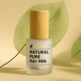 Natural pure hair milk
