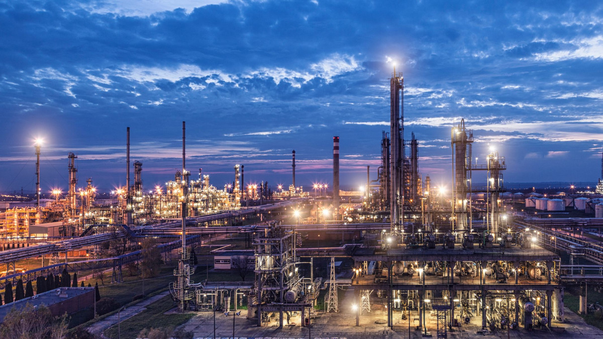 MOL Group's Danube refinery near Budapest where the company's maleic anhydride production plant is... MOL Group's Danube refinery near Budapest where the company's maleic anhydride production plant is...